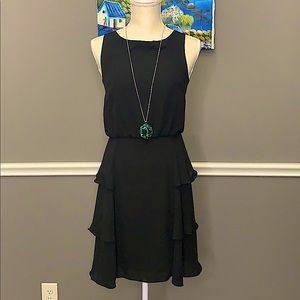 Banana Republic Black Panel Dress